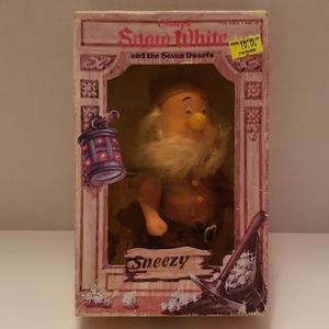 Vintage Snow White Dwarf Figure "Sneezy" Bikin